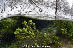 Winter Split / Russia, Green key by Eduard Nikolaev 